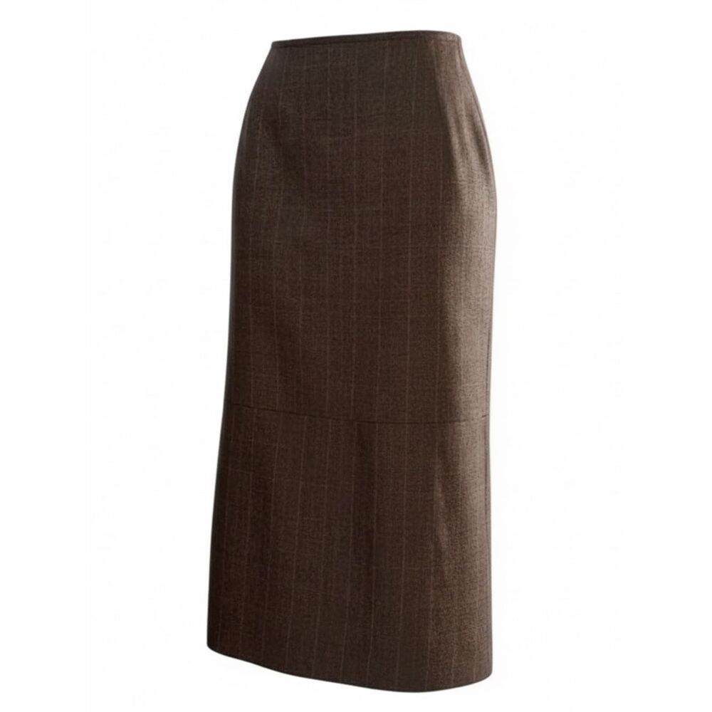 Larry Levine Stretch Midi Skirt